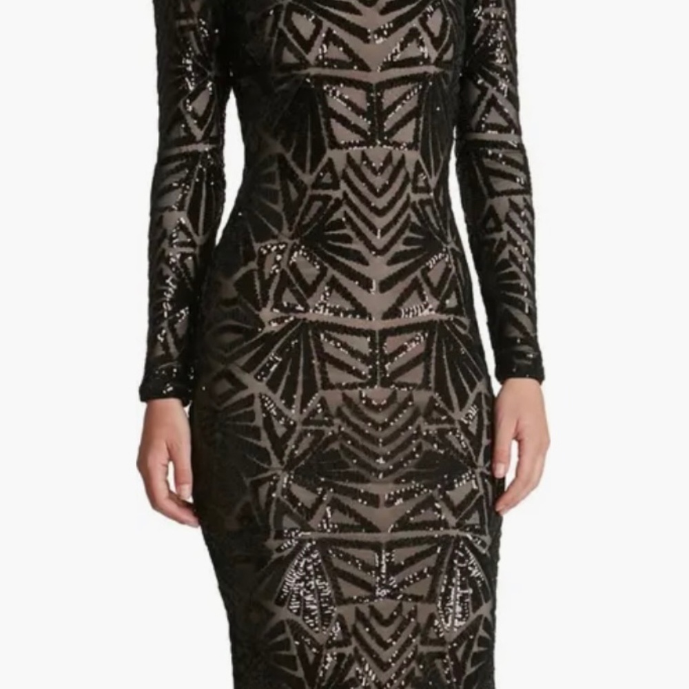 Dress The Population beaded dress